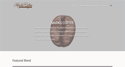 Desktop Screenshot of markscoffee.com